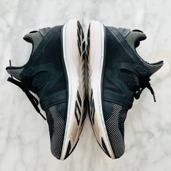 APL TechLoom Ascend Sneaker Shoe Ladies 8 Black Shine Chrome Run Gym Walking - Picture 5 of 6